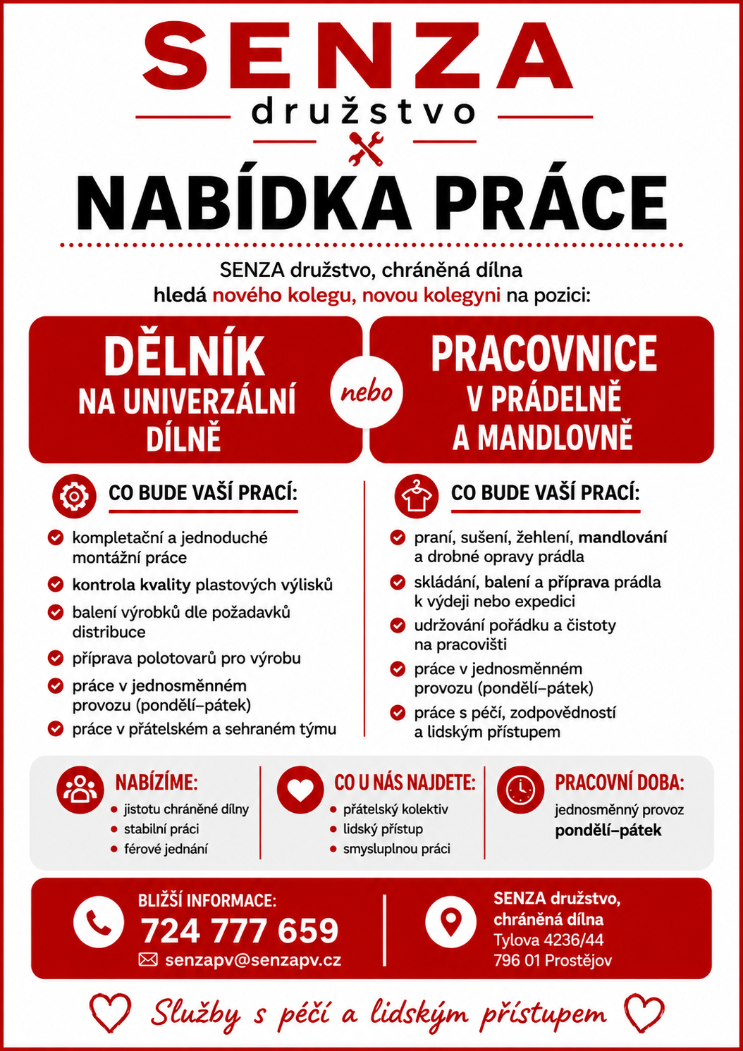 nab�dka pr�ce